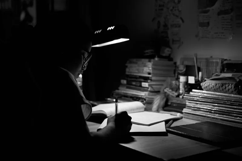 Writing in the Dark: What Happens to Prose When No One Is Watching